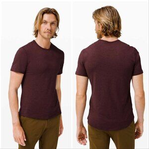 Lululemon 5 Year Basic Tee Heathered Cassis